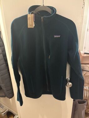 Patagonia Men's Teal Full-Zip Lightweight Fleece Jacket